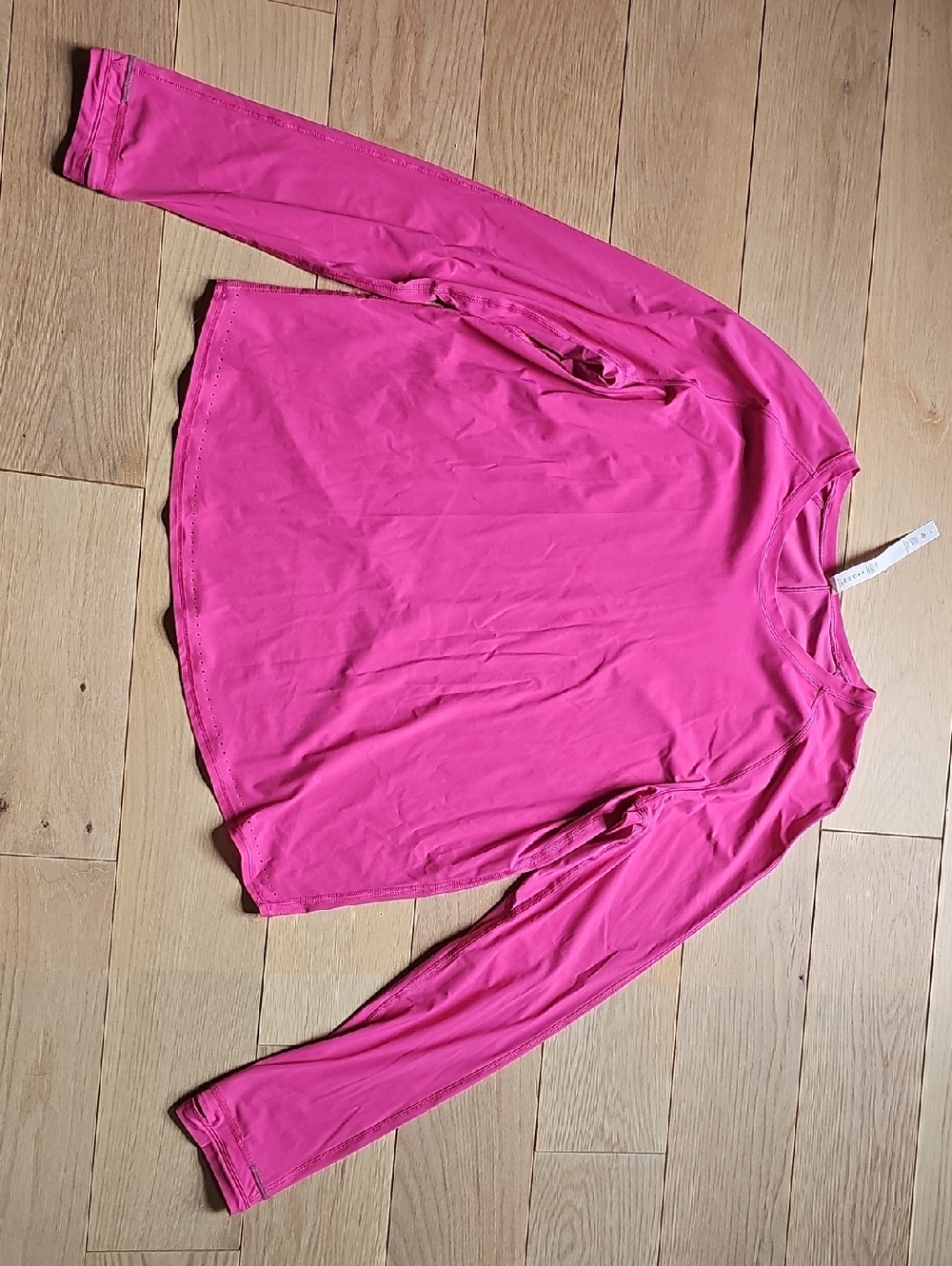 lululemon athletica Hot Pink Crewneck Top